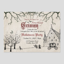 Scary Tales Dark Fairy Tales Halloween Invitation