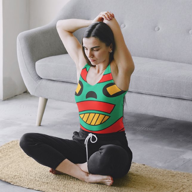 Scary tribal tank top (Creator Uploaded)