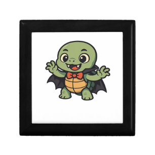 Scary turtle vampire Halloween Oversized T-Shirt Gift Box
