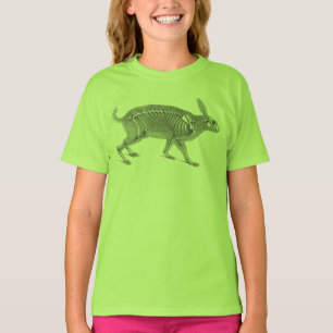 Scary vintage bunny skeleton T-Shirt