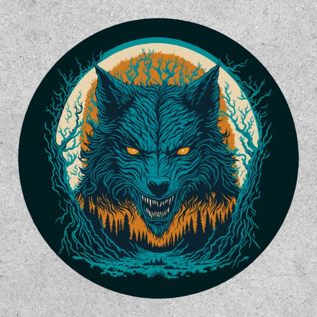 Scary Werewolf Patch (Front)