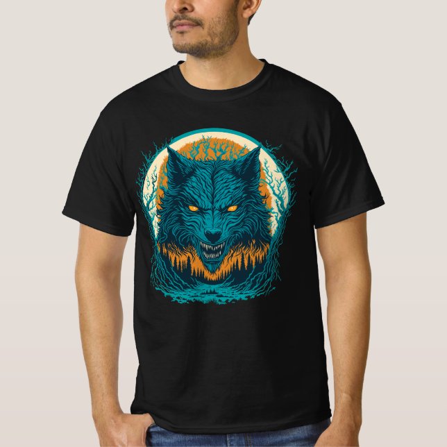 Scary Werewolf T-Shirt (Front)