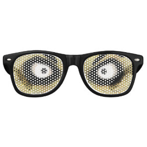 Scary Zombie Eyes Retro Sunglasses
