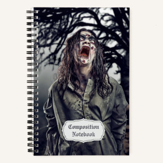 Scary Zombie Horror Notebook