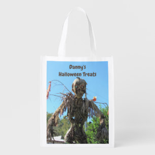 Scary Zombie Personalized Halloween Bag