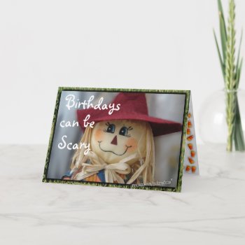 Scarybday-customize 4 Any Occasion Card by MakaraPhotos at Zazzle