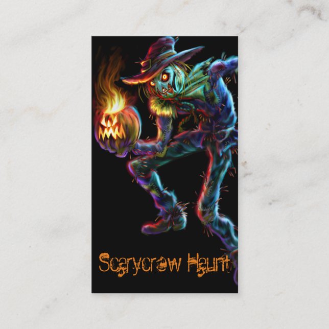 Scarycrow Scarecrow Business Card (Front)