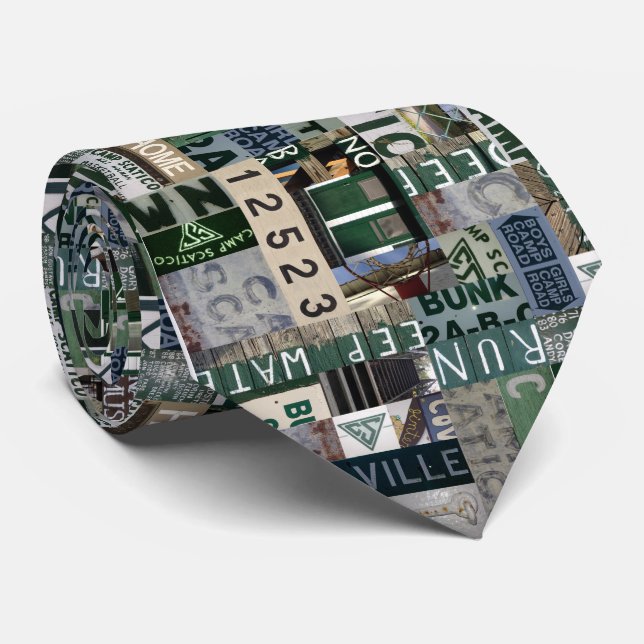 Scatico all tied up neck tie (Rolled)