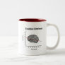 Scatter-Brained Two-Tone Coffee Mug