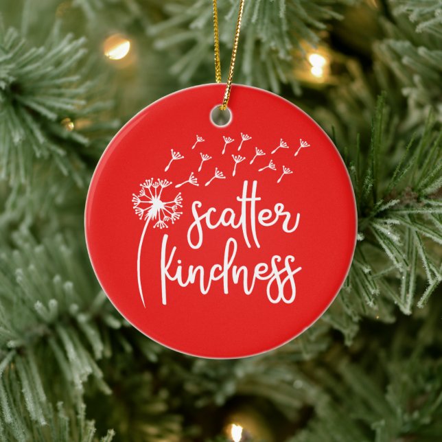 Scatter kindness ceramic ornament (Tree)