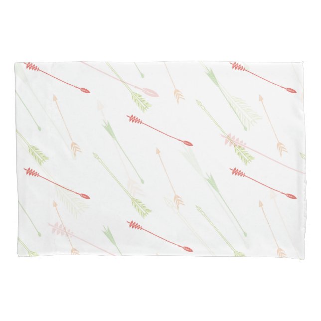 Scattered Arrows Pillow Case (Front)