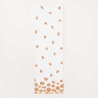 Scattered Blooms Floral Yoga Mat