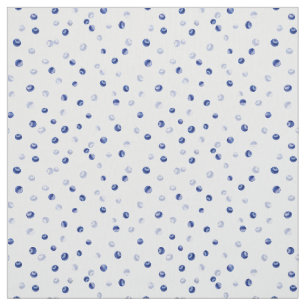 Scattered Blueberries Pattern Fabric