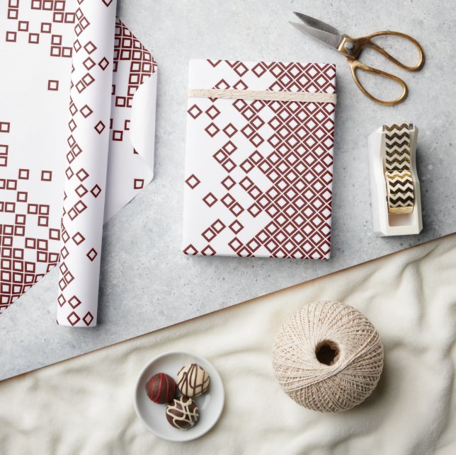 Scattered Boxes for all ocasions Wrapping Paper (Crafts)