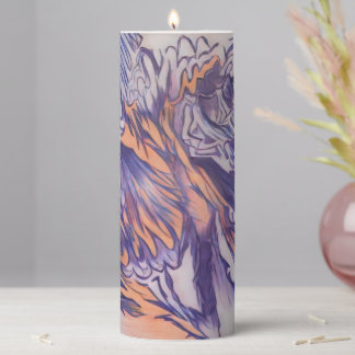 Scattered Dreams Pillar Candle