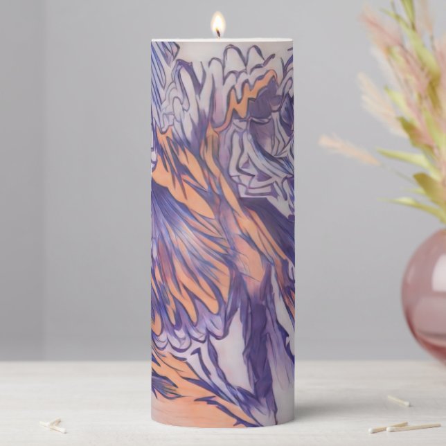 Scattered Dreams Pillar Candle (In Situ)
