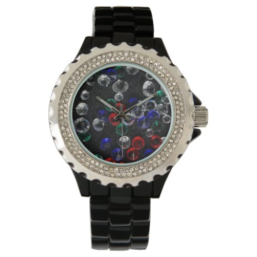 Scattered Jewels and Gemstones Watch