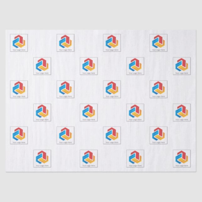 Scattered Logo Tissue Paper (Front)