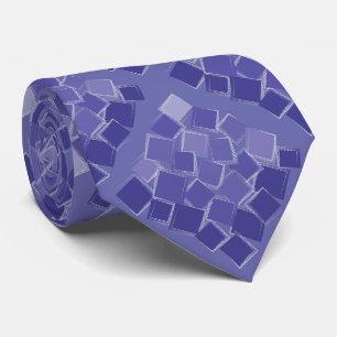 Scattered purple shades neck tie