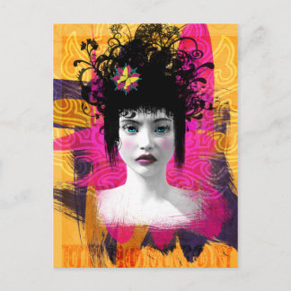 Scattered Reminders Art Postcard