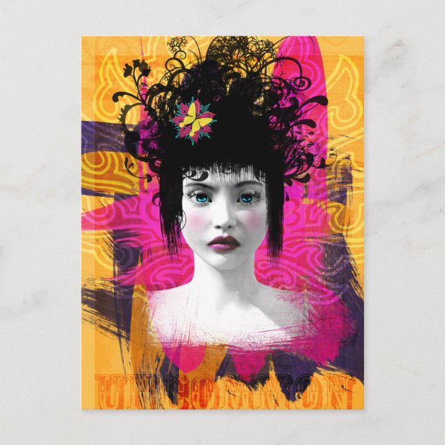 Scattered Reminders Art Postcard (Front)