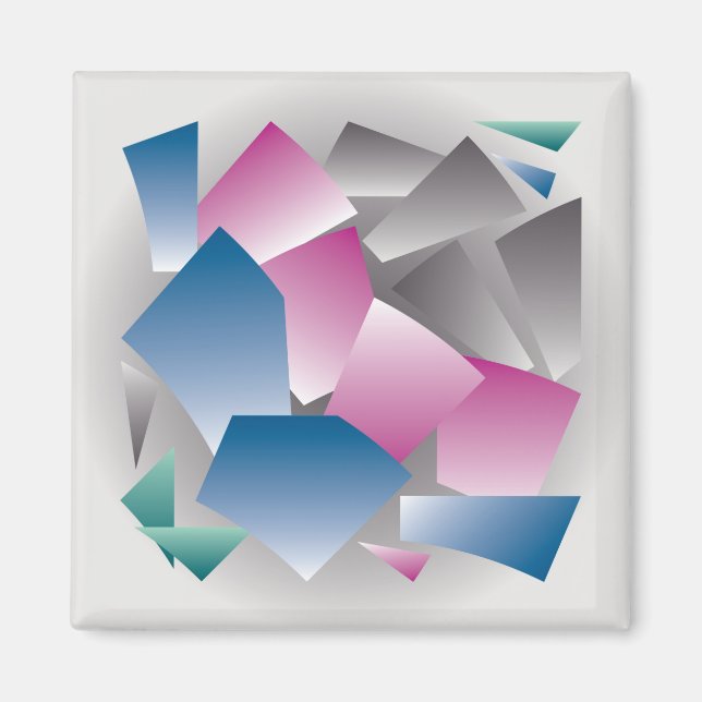 Scattered shards magnet (Front)