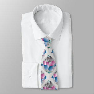 Scattered shards neck tie