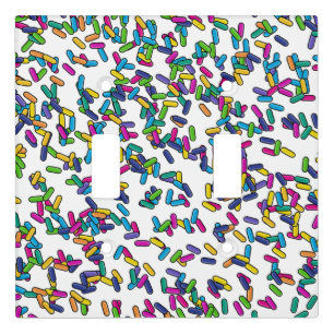 Scattered Sprinkles Pattern Light Switch Cover