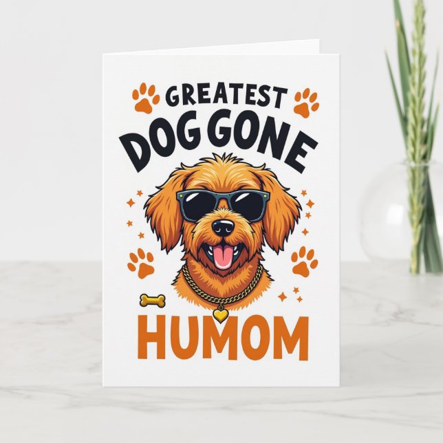 Scattered Stars Dog Card (Front)