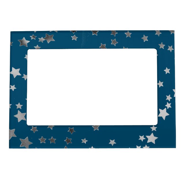 Scattered Stars on Blue Magnetic Frame (Front)