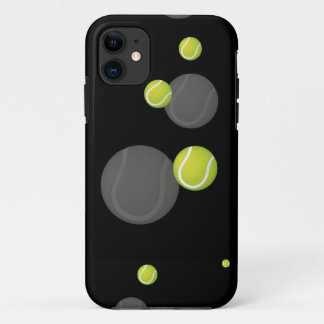 Scattered Tennis Balls | Personalized Sport Gift iPhone 11 Case