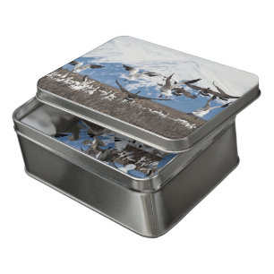 Scattering Geese Jigsaw Puzzle