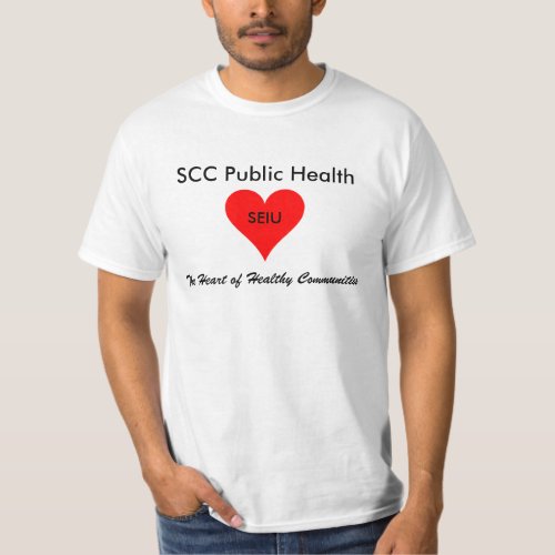 SCC Public Health SEIU 521 T_Shirt