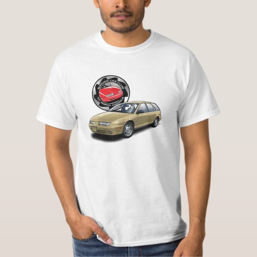 SCCNA Gold Saturn Gen 2 Wagon T_Shirt