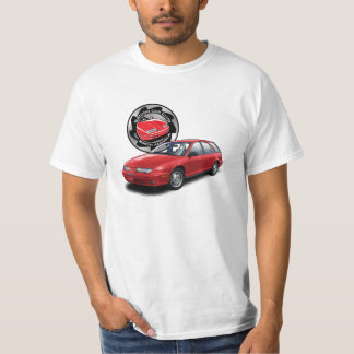 SCCNA Hot Red Saturn Gen 2 Wagon T-Shirt