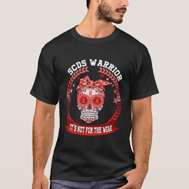 Scds Warrior Gifts Superior Canal Dehiscence Syndr T-Shirt (Front)