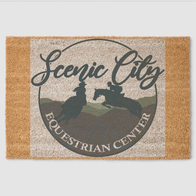 SCEC Brown Door Mat (Front)