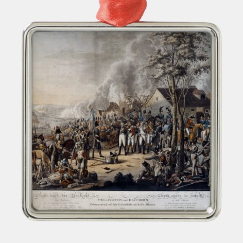 Scene after the Battle of Waterloo Metal Ornament