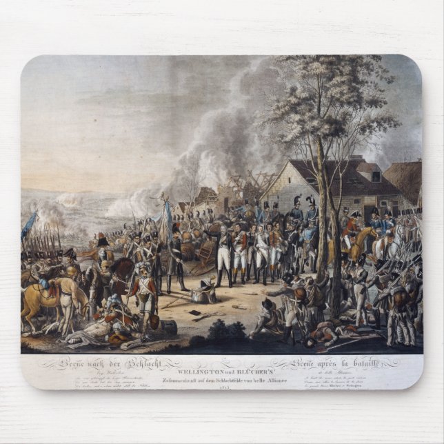 Scene after the Battle of Waterloo Mouse Pad (Front)