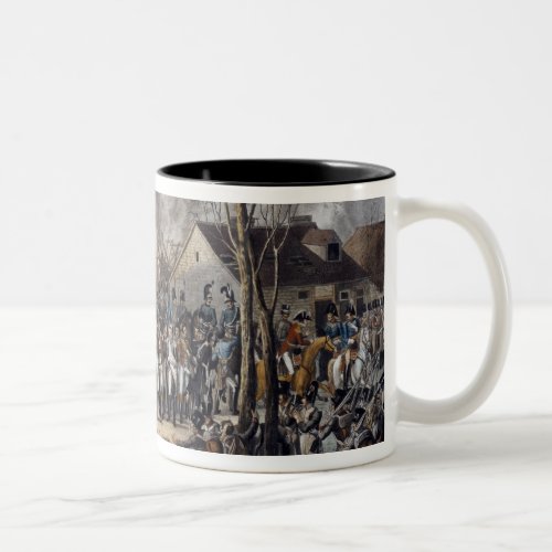Scene after the Battle of Waterloo Two_Tone Coffee Mug