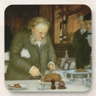 Scene at La Tour d'Argent Restaurant Drink Coaster