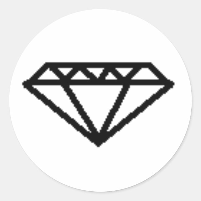 SCENE DIAMOND YO! CLASSIC ROUND STICKER (Front)