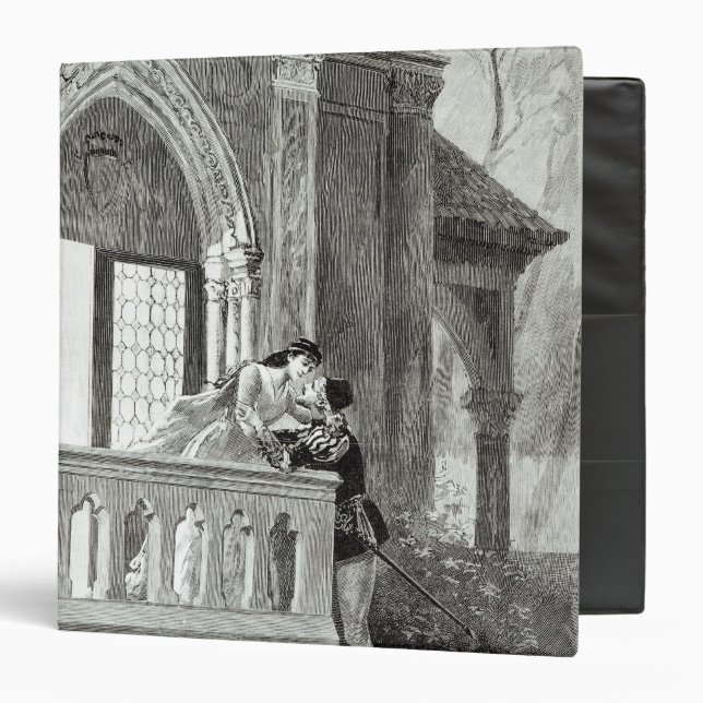 Scene from Act II of Romeo and Juliet Binder (Front/Inside)