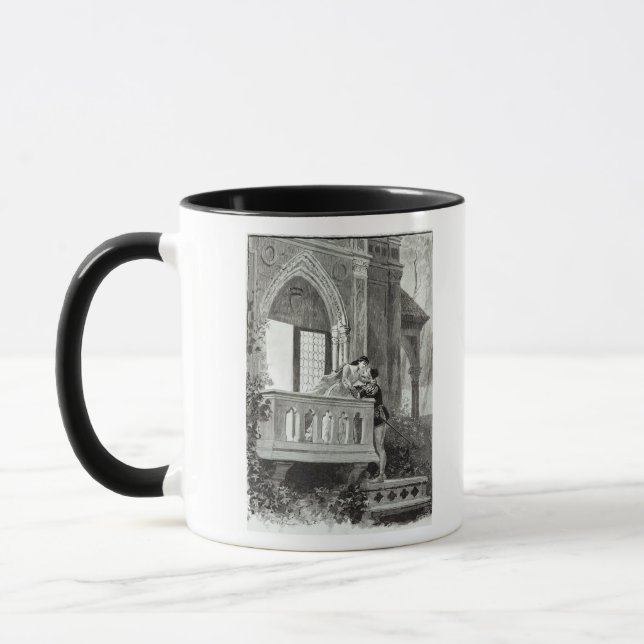 Scene from Act II of Romeo and Juliet Mug (Left)