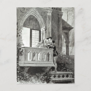 Scene from Act II of Romeo and Juliet Postcard