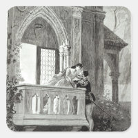 Scene from Act II of Romeo and Juliet