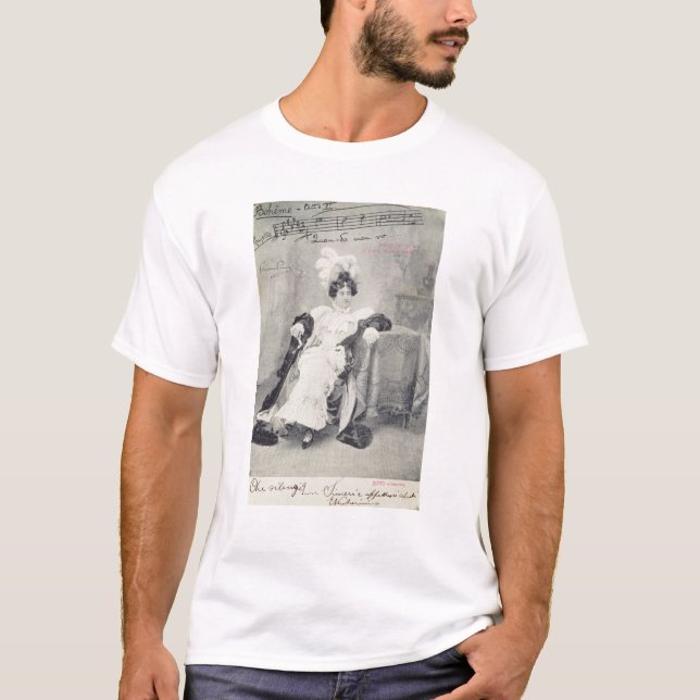 Scene from Act II of the opera 'La Boheme' T-Shirt (Front)