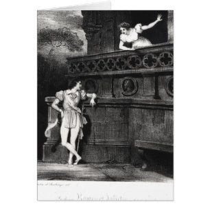 Scene from Act III of 'Romeo and Juliet' Cards