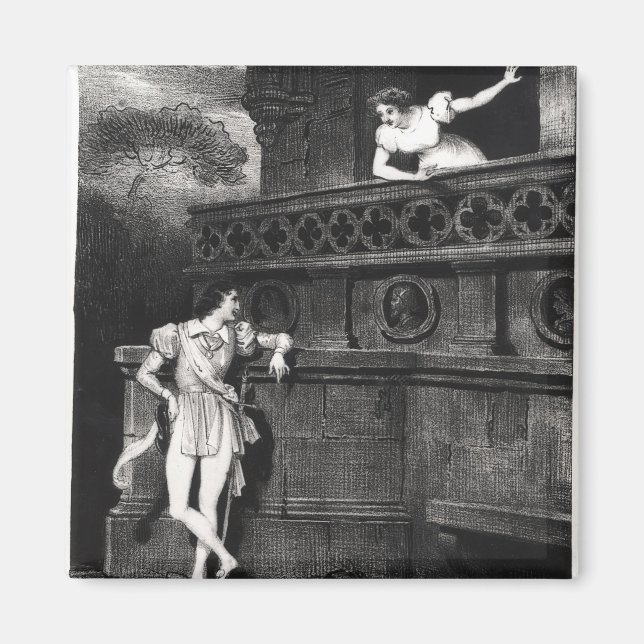 Scene from Act III of 'Romeo and Juliet' Magnet (Front)