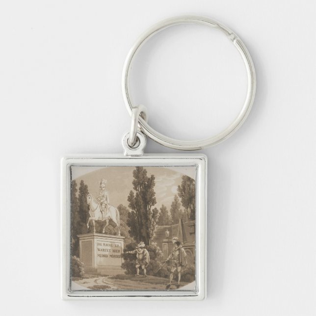 Scene from 'Don Giovanni' Keychain (Front)